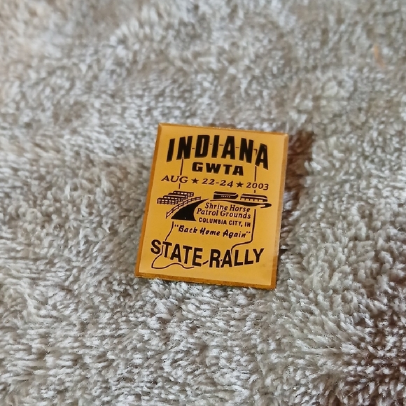 Vintage Indiana State Rally Pins Collection - Picture 10 of 15